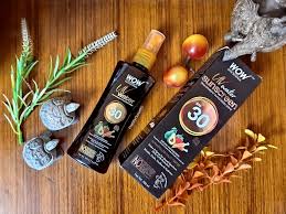 Wow all products are good but,this product sunscreen spray with spf 50 is quick absorbing ,oil free,non sticky prodect and this one of my fav. Review Of Wow Skin Science Uv Water Transparent Sunscreen Spray Spf 30 I Best For Normal To Dry Skin