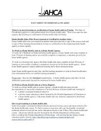 How to start a home health agency in florida. Hh Aide Factsheet General 02 08