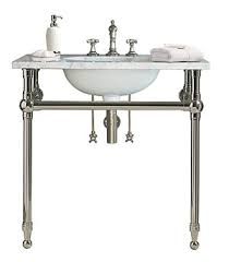Constructed of metal, these hexagonal shaped legs are perfect for new installations, replacement or to provide added support to a loose sink. What S The Difference Bathroom Sinks Seven Basic Styles Fine Homebuilding