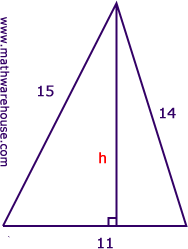 Add a free triangle area. How Do You Find The Height Of A Triangle Formula