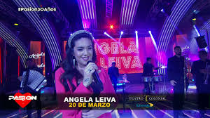 Изучайте релизы angela leiva на discogs. Angela Leiva En Vivo En Pasion De Sabado 23 11 2019 Youtube