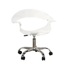 Liz Acrylic Swivel Chair In Clear Modern Swivel Chair Acrylic Chair Modern Office Chair