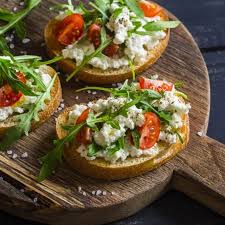 Bruschetta A La Brousse De Brebis Bruschetta Recette Recette Brousse Recette