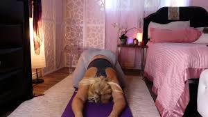 Cute BBW Latina gets gassy during yoga session - ThisVid.com