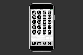 Free vector icons in svg, psd, png, eps and icon font. 100 Free Black White Ios 14 App Icons For Iphone Home Screen My Blog