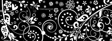 Black And White Cover Photos For Facebook Black And White Hearts And Butterflies Facebook Cover Facebook Cover Facebook Cover Images Cover Wallpaper