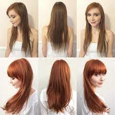 Believable Copper Blonde Transformation Hair Color Formulas Amber Hair Dyed Blonde Hair