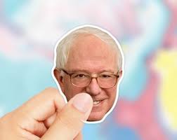 Buy 3" Circular Bernie Sanders 2020 Vinyl Stickers Updated Version- Free  Shipping! Online in India