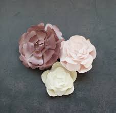 For bigger rose, please adjust the printer setting (on your computer) to print larger petal template or scale the size in your cutting machine software. 5 Petal Flower Template