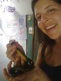 This cute noodle decided to be my roommate when I lived