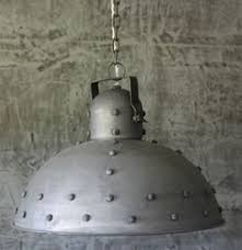 Hange Lampe O40 Cm Alte Industrielampe Grau Loftlampe Fabrik Deckenlampe Loft Industrielampen Lampen Deckenlampe