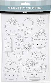 Check spelling or type a new query. Bol Com Creotime Magnetische Kleurplaten Ijsjes En Cupcakes 15x21 Cm