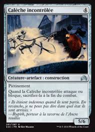 Cette question fait partie du jeu populaire codycross! Caleche Incontrolee Runaway Carriage Shadows Over Innistrad Soi 261 Scryfall Magic The Gathering Search