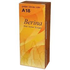 Berina Hair Professional Permanent Color A18 Golden Blond Read More Reviews Of The Product By Visi Permanent Hair Dye Permanent Hair Dye Colors Dyed Hair