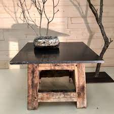 See more ideas about diy furniture, decor, home diy. Primitive Side Table With Blue Stone Primitive Search Items European Antiques Decorative
