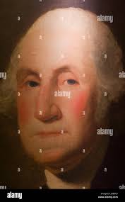 USA, East Coast, Virginia, Mount Vernon, George Washington Plantation,  porch Stock Photo