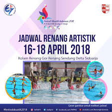 Jadwal Renang Artistik Festival Akuatik Persatuan Renang Seluruh Indonesia فيسبوك