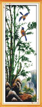 Choose from annie's wide range of counted cross stitch patterns to find a project perfect for your home décor, gift giving, or other creative use. The Plum Bamboo Chrysanthemum And Pine Cross Stitch Kits Aida Count 14ct 11ct Printed Embroidery Diy Handmade Needlework Supply Handmade Needlework Embroidery Diycross Stitch Kits Aliexpress