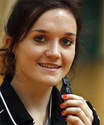 IN CHARGE: Kathryn Richards will be the only female official from New Zealand to control a match at the 2011 Koru Invitational age-group basketball ... - 4540489