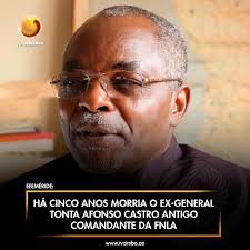 Efeméride: Há cinco anos morria o ex-general Tonta Afonso Castro antigo  comandante da FNLA. #tvzimbo #breves