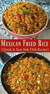 This Mexican Fried Rice Recipe Is A Delicious Twist On Traditional Mexican Rice This Is Mexican Rice Recipes Mexican Fried Rice Mexican Food Recipes Authentic