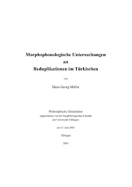 Aisin indonesia automotive 2021 подробнее. Morphophonologische Untersuchungen An Reduplikationen Im