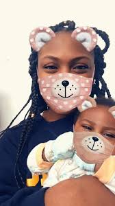 An RN in Mahoning Cnty,my daughter wearing a PPE made by hers&our other  daughters neighbor via his 3D printer ❤️🙏🏻￼