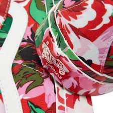 Large range of styles including classics, leathers & more. Vans Vault X Kenzo Og Sk8 Hi Lx Floral Red True White End