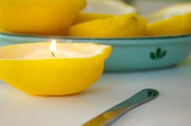 Le Gouter Du Mercredi Diy Lemon Candle Diy Lemon Candle Candles