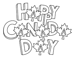 These alphabet coloring sheets will help little ones identify uppercase and lowercase versions of each letter. Printable Maple Leaf Happy Canada Day Coloring Page
