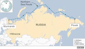 Russia Floating Nuclear Power Station Sets Sail Across Arctic Bbc News