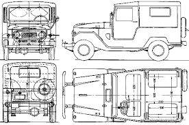 Found On Bing From Www The Blueprints Com Toyota Fj40 Fj40 Land Cruiser