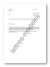 Modele Et Exemple De Lettres Type Certificat De Conformite