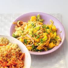 Reissalat Mit Curry Rezept Reissalat Curry Reissalat Lebensmittel Essen
