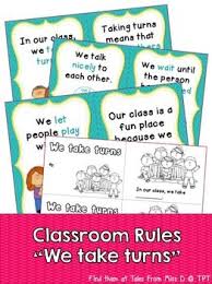Taking turns is an original barney song that first appeared in caring means sharing. Classroom Rules We Take Turns Classroom Rules Learning Stories Classroom