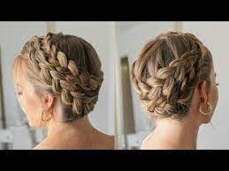 Double Dutch Crown Braid Missy Sue Youtube Braided Crown Hairstyles Hair Styles Crown Braid