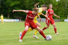 Laura Eisler 3 Wuerzburger Kickers Ball Editorial Stock Photo