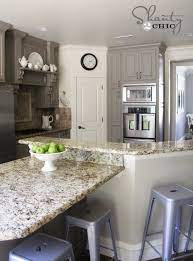 Santa cecilia granite has been quite popular in the world since of beauty and elegance at high ranked value to become material for kitchen portions. Choosing My Battles And A Paint Color Shanty 2 Chic