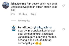 Check spelling or type a new query. Akun Kemdikbud Masih Dibanjiri Curhat Un Smp