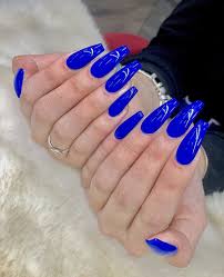 They can be bold or minimal, striking or classic, fun or dramatic. Check Out Simonelovee Blue Acrylic Nails Coffin Nails Designs Long Acrylic Nail Designs