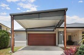 A carport and rainwater collection tank. Kudos Mf Carport Designs Pergola Carport Modern Carport