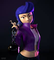 Bibi's got a sweet swing that can knock back enemies when her home run bar is charged. Art Created And Did A Few Shots Of Bibi Brawlstars