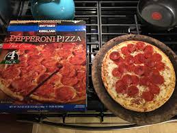 But i was wowed by the flaky, buttery crust; Kirkland Signature Pepperoni Mann Vs Pizza