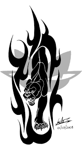 Tribal panther tattoo, crawling panther tattoo. Classic Black Tribal Panther Tattoo Design Panther Tattoo Traditional Panther Tattoo Black Panther Tattoo