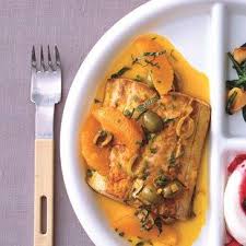 Pan Seared Mahi Mahi With Oranges And Olives Recipe Olive Recipes Recipes Fish Recipes