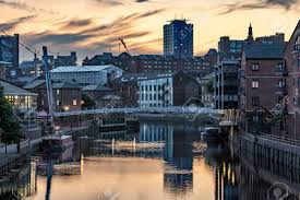 1 the light, the headrow, leeds ls1 8tl, united kingdom. Leeds United Kingdom August 13 View Of Riverside City Buildings And Architecture Along The River Aire After Sunset On August 13 2019 In Leeds Stock Photo Picture And Royalty Free Image Image 136408517