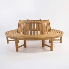This is another similar tree bench that's made for a smaller tree in the center of the bench. Round Tree Bench Outdoor Patio Furniture A Grade Teak Teak Warehouse