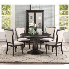 The wide selection of round dining room tables allows each shopper to find just the right product to reflect the shopper's sensibilities. Lorenzo Round Dining Room Set Acme Furniture Furniture Cart