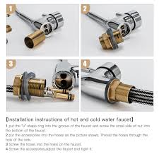 Maybe you would like to learn more about one of these? Single Handle Sprayer Kitchen Sink Tap 360 Rotatable Pull Down Hot And Cold Water Tap For Laundry Room Garden Outdoor By Churun Kitchen Fixtures Kitchen Bath Fixtures Tennesseegreenac Com