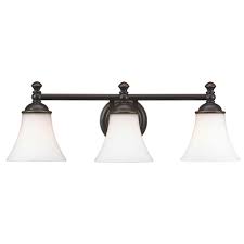 Retail prices are for cabinets only and do not include cabinet pulls, countertops, appliances, flooring, and backsplash tile, or installation. Hampton Bay Crawley 3 Light Oil Rubbed Bronze Vanity Light Store Return Walmart Com Walmart Com